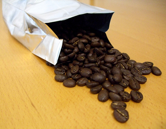オリジナル焙煎のコーヒー豆